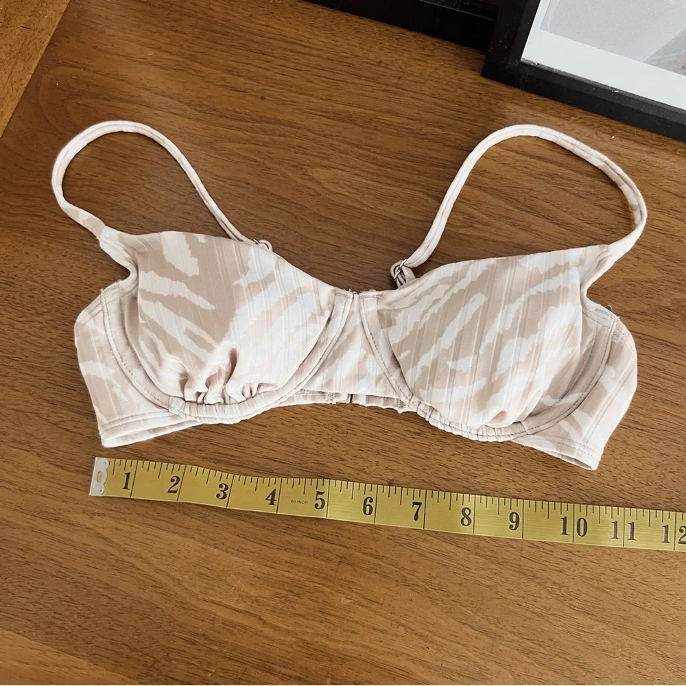 NEUTRAL PRINT TWO PIECE BIKINI SET #0342 - Picture 11 of 12